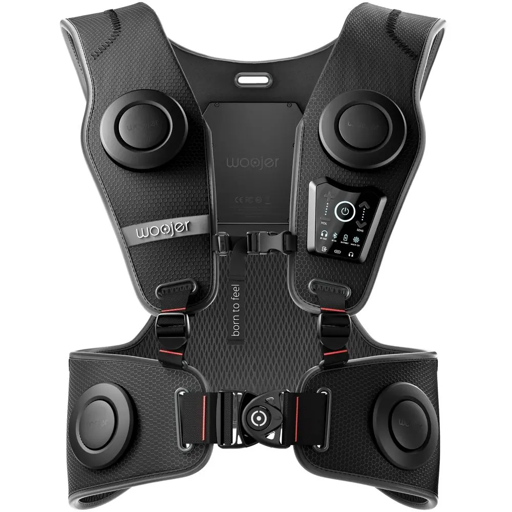 Woojer High-Fidelity Haptic Vest 3: Gaming Accessory for PlayStation 5 Xbox Series X Nintendo Switch PC