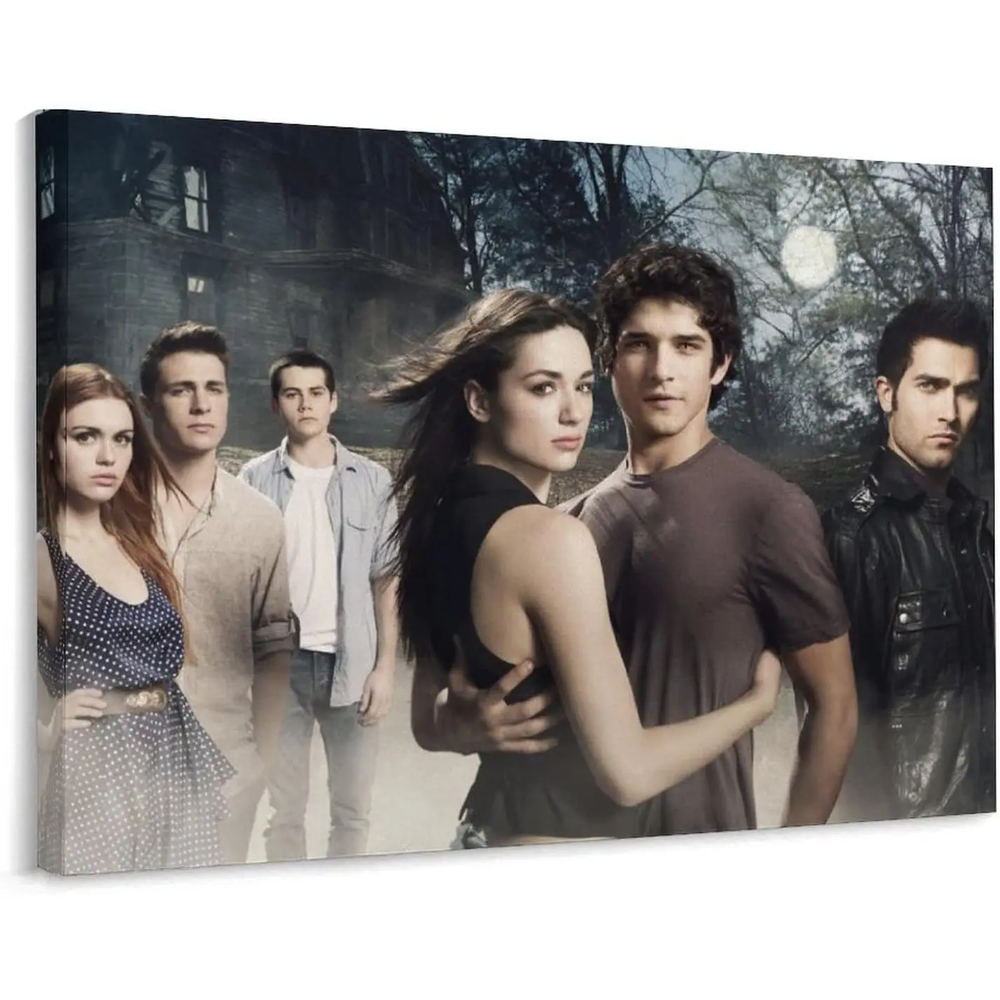 Teen Wolf TV Series Poster Wall Art Paintings Canvas Wall Decor Home Decor Living Room Decor Aesthetic