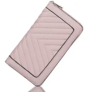 Small Chervon Quilted Wallet