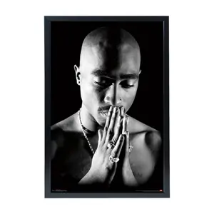 TUPAC - PRAYING POSTER - 2PAC RAP MUSIC