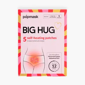 Big Hug Self-Heating Patches for Cramp and Period Support