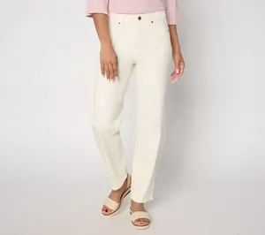 Me by Jennie Garth Regular Repreve Straight Leg Jeans- Color