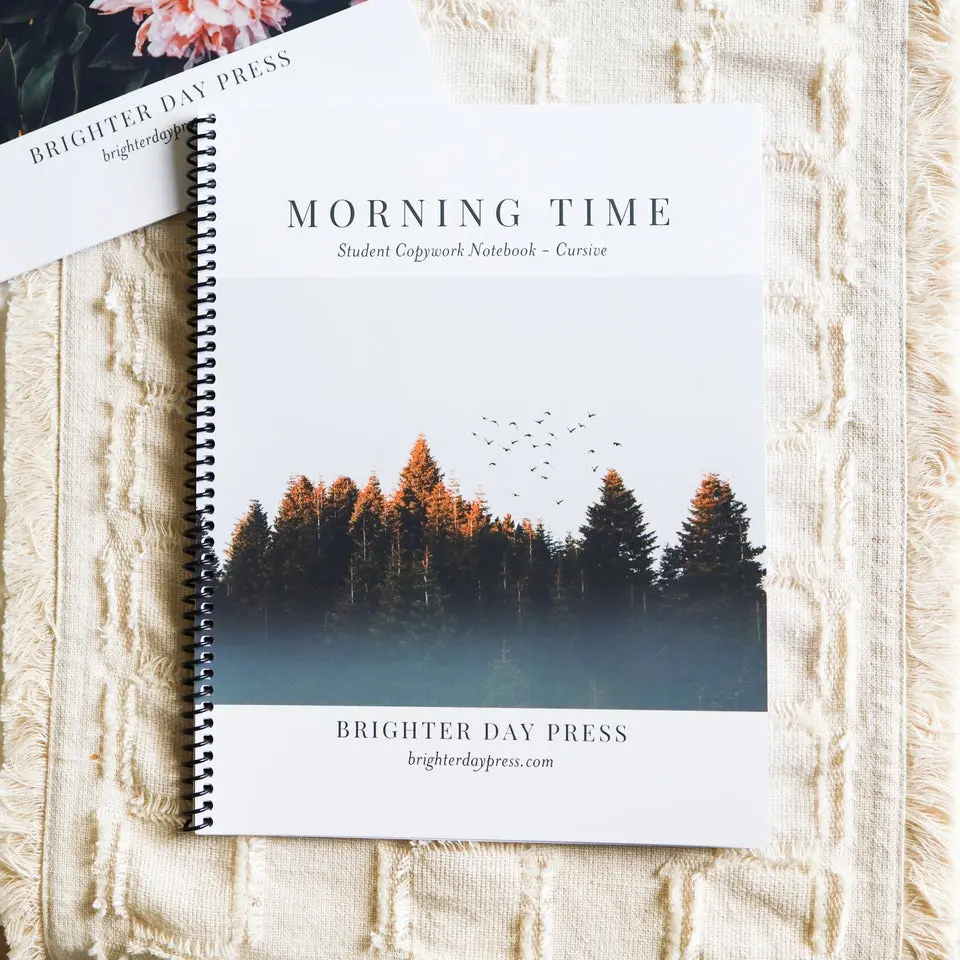 Copywork Book for Morning Time Vol. 1 - Cursive