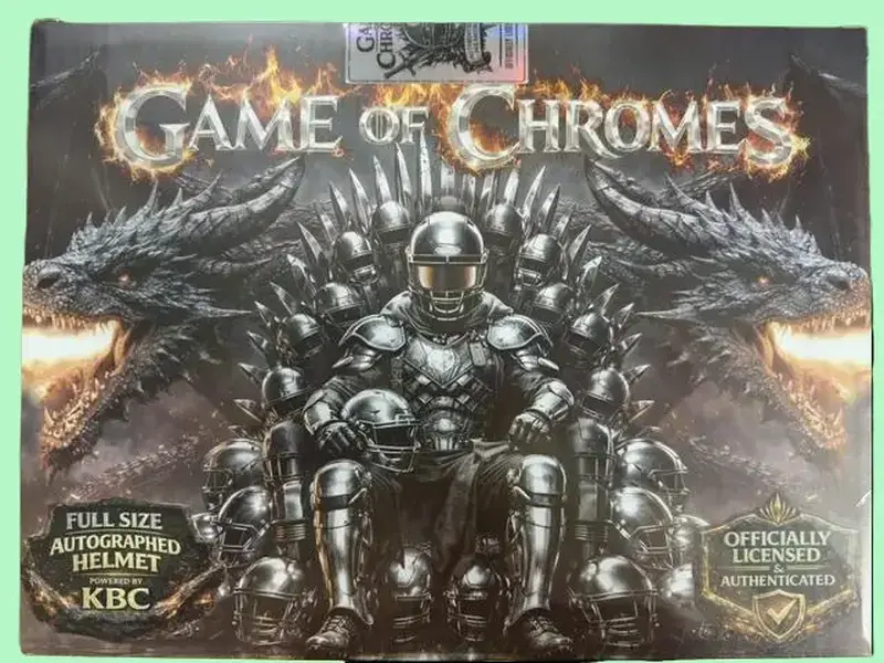 Game of Chromes - Pick Your Team - One, (1) Autographed Full size Speed Flex Authentic Lid.