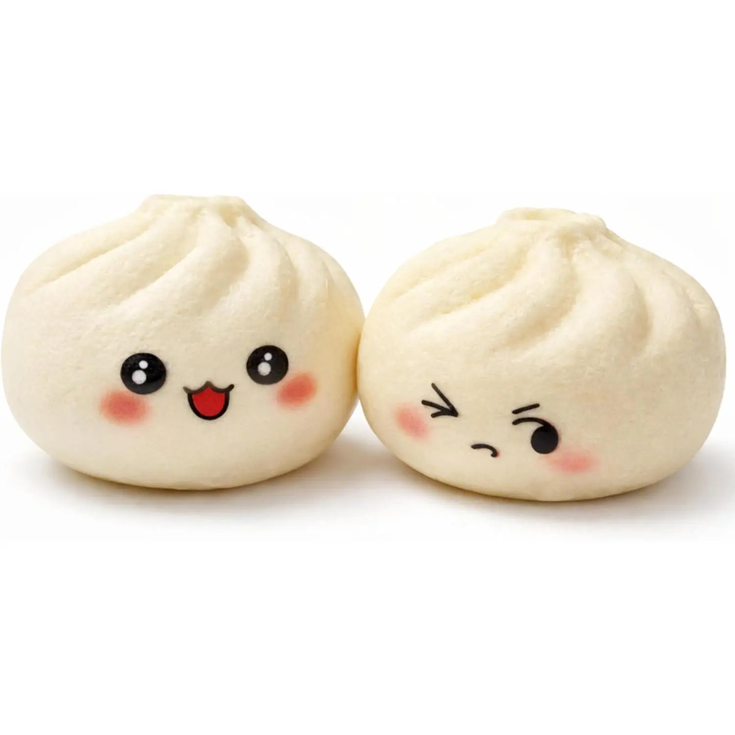 Slow Rising Dumpling Squishies, 2PCS Soft Squeeze Bao Bun Dumplings for ...