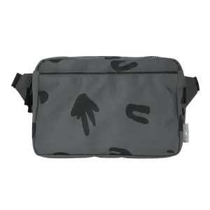 Red Rovr Joey Belt Bag - Charcoal Doodle