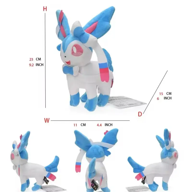 7 inch Shiny Sylveon Plush Toy