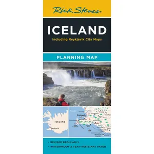 Rick Steves Iceland Planning Map by Rick Steves [Hardcover Book]