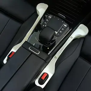 2Pcs Drop Blocker Car Seat Gap Filler Safe Leak-proof Side Crevice Filler Strip Universal Auto Decorative Seat Gap Filling Strip Car Interior Accessories