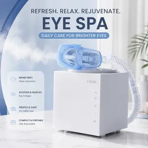 Home Eye Spa Machine, Nano Atomization Eye Steamer with Intelligent Temperature Control, Portable Eye Care Humidifier for Dry Eyes Relief, Tired Eyes Relaxation, Home Office Eye Moisturizing Device Moisturize