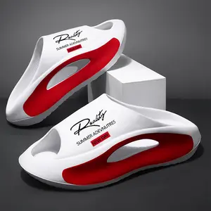 Men's Fashion Slippers - Lightweight, Soft-Sole, Non-Slip Slides for Summer Beach, Outdoor Casual Use
