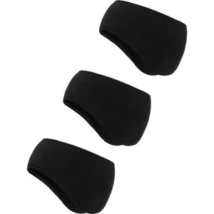 3 count Ear Warmer Fleece Headbands Ear Muffs Winter Running Gear for Women Men Adult