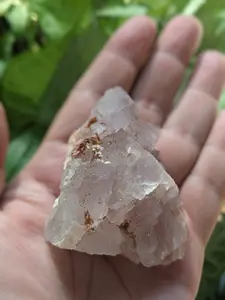 Light Purple Fluorite Cube Cluster w/ Dolomite Hematite Large Chunk Natural Mineral Specimen Rock Chakra Healing Crystal Bingham New Mexico