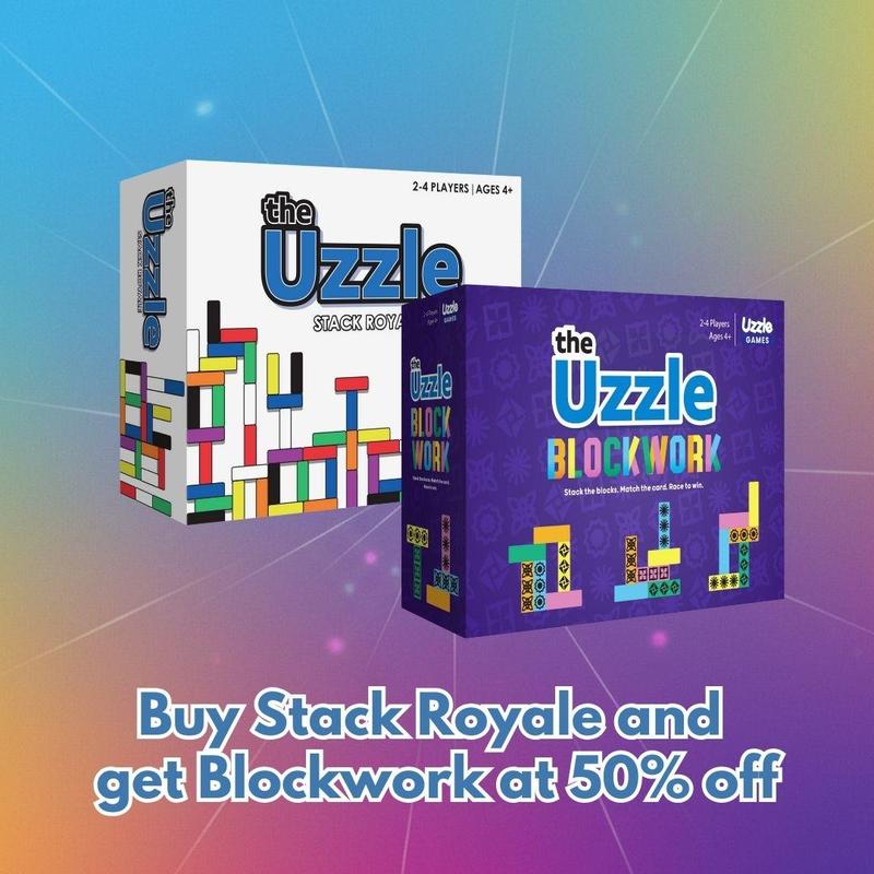 Strategy Board Game Blocks for 1-4 Players, 4 Difficulty Levels, 32 ...