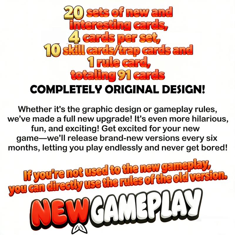 Adult Fishing Game 91 Cards | 2026 New Gameplay Version – New Theme Party Card Game for Night Parties – The Grown Up Go Fish Card Game You've Always Wanted | Hilarious Party Game for Grown Ups | 20 Unique Pairs, 10 Special Skill/Trap Cards