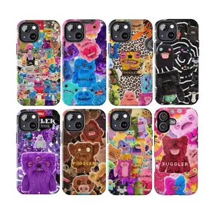Fuggler Funny Ugly Monster Phone Case, Quirky Plush Creature Aesthetic Compatible with iPhone 17, 16, 15, 14, 13, 12, 11, X & Galaxy