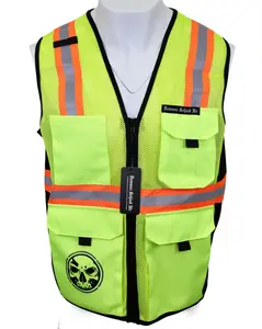 Premium, Class 2 Branded Hi-Vis Vest