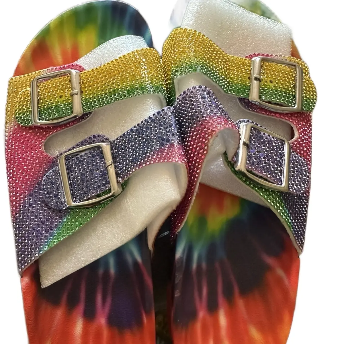 Women's Silver Indoors Slippers - Perfect for Indoor Use - Flipflop Footwear Walking Shoes warm slipper Slide Comfort