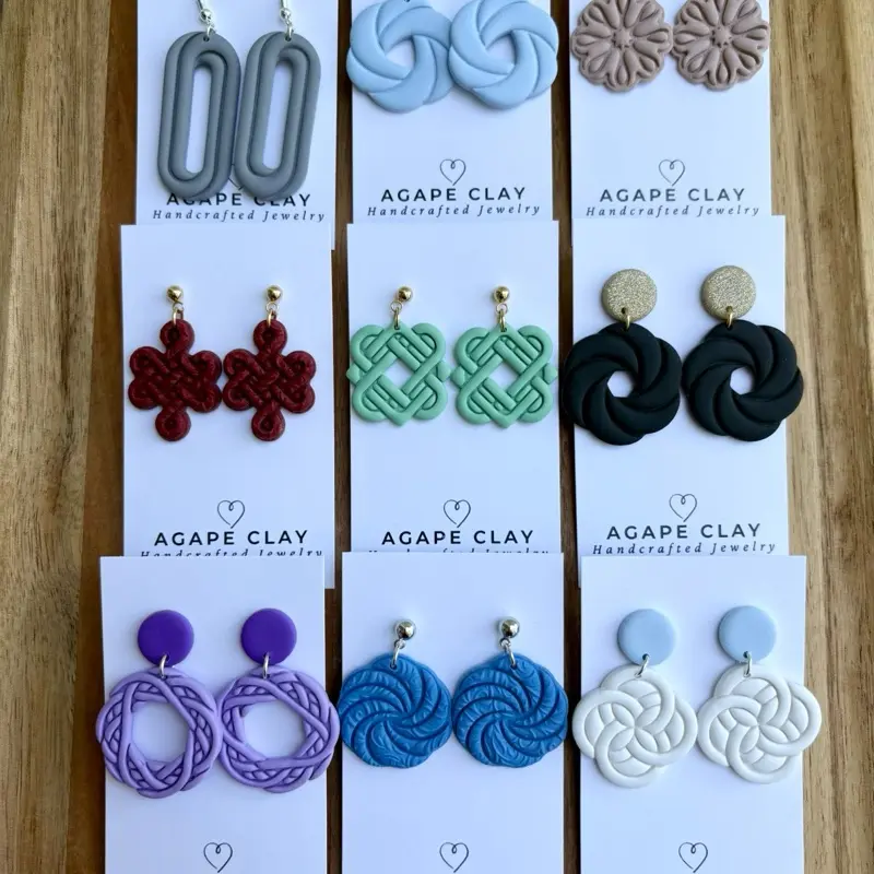 Celtic Knot Basket Earrings- for TikTok LIVE