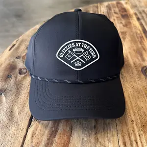 Glory Days Apparel - Glizzies At The Turn Performance Rope Hat (Black)