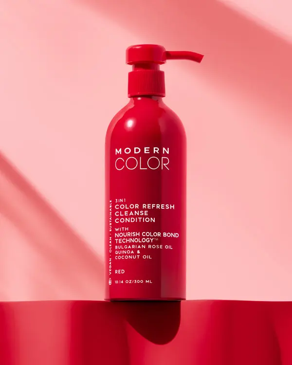 TikTok 3-In-1 Hair Color Refresh + Cleanse + Condition - Red