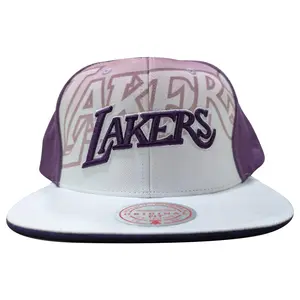 Mitchell & Ness Purple NBA Los Angeles Lakers 11 12 Draft Snapback HWC