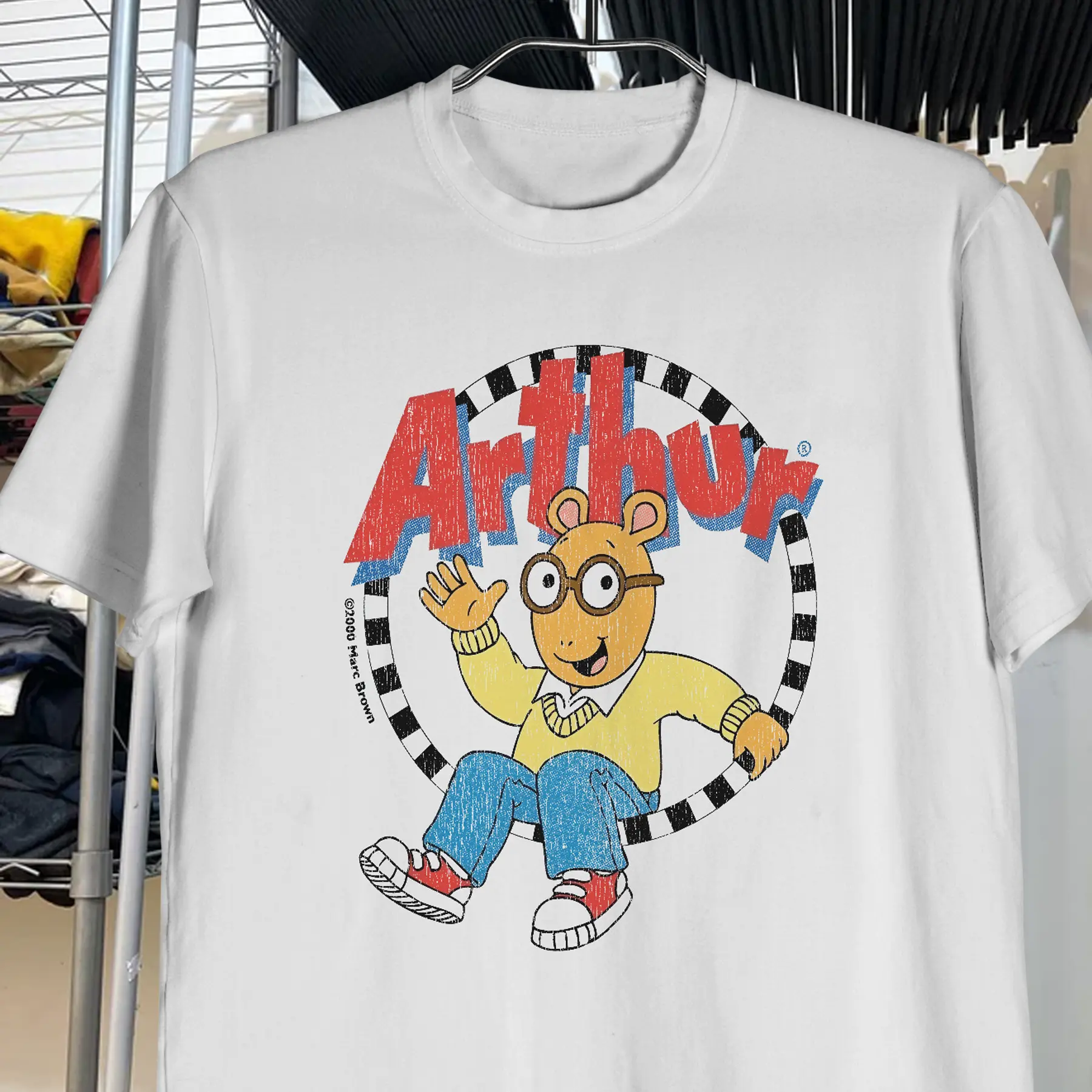 2000 Arthur Vintage White T-Shirt