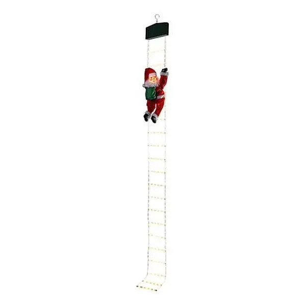 Mr. Christmas 11' Rope Ladder Climbing Santa Mr. Christmas 11' Rope Ladder Climbing Santa