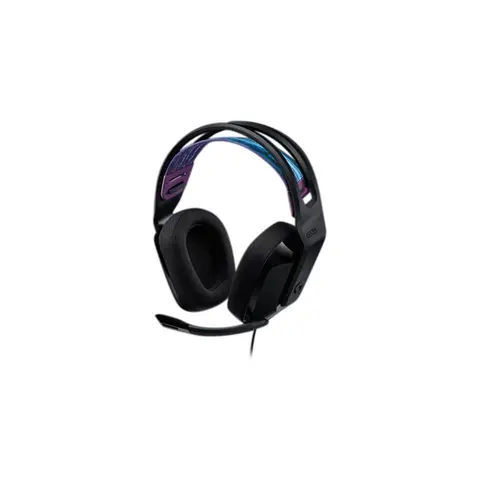 Logitech G335 Wired Gaming Headset - Flip-to-Mute Microphone, 3.5mm Audio Jack, Memory Foam Earpads, Lightweight, Compatible with PC, PlayStation, Xbox, Nintendo Switch, Black