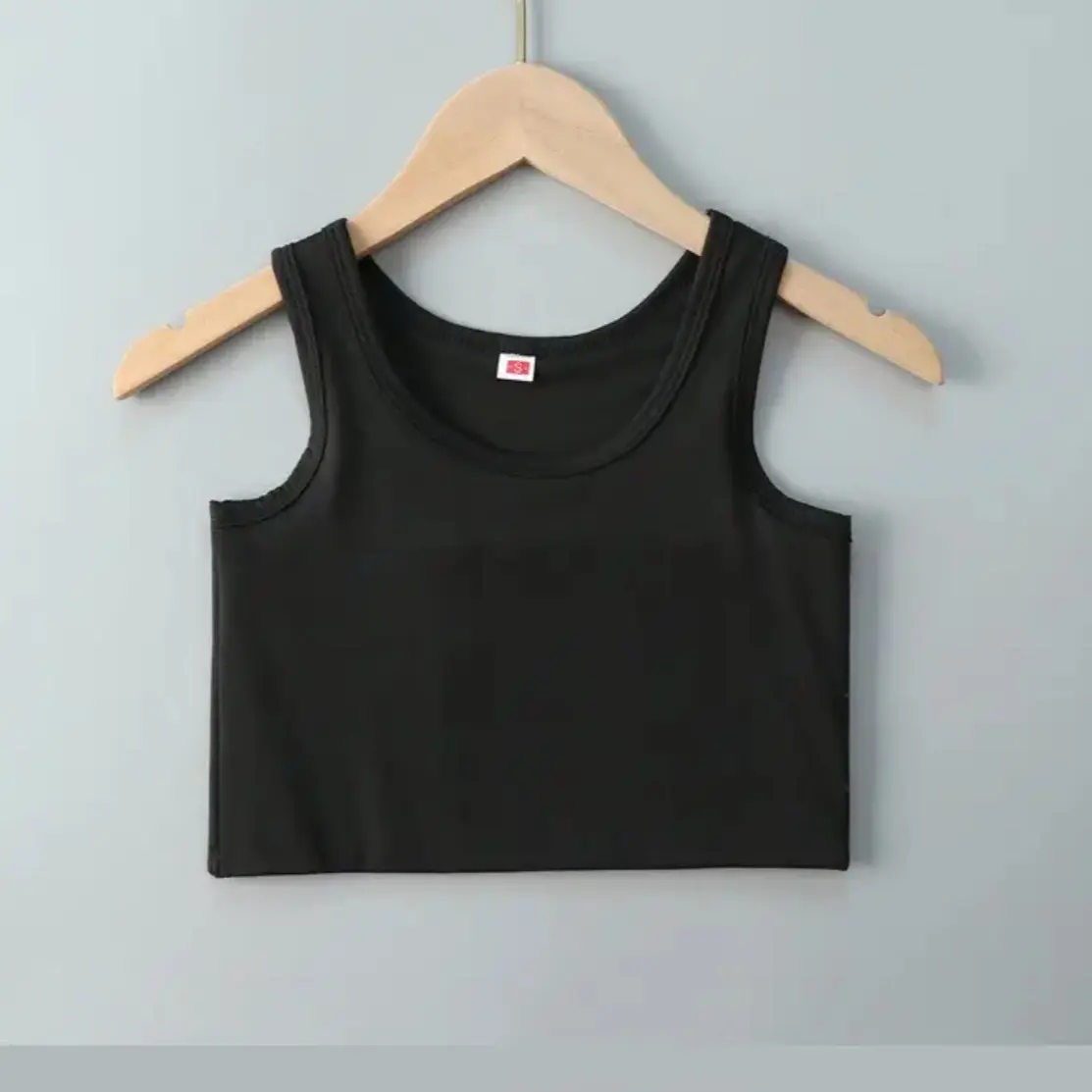 Binder Chest - FTM Trans - Lesbian - Tomboy Floral Cotton Cotton V-Neck V-Neck Black Cotton