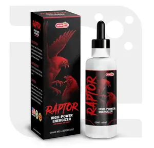 Energizante Raptor 60ml (Para Gallos) exp 02/28