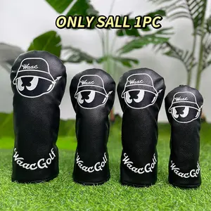 Golf Club Covers, Dust-Proof & Durable Material, Classic Design, Perfect Protection for Your Clubs, Essential Golf Accessories