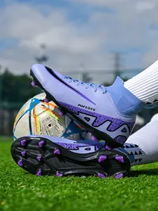 Men's & Women's Football Shoes, Durable Youth and Adult Outdoor Soccer Cleats, Professional Training Grass Shoes, Comfortable Performance
