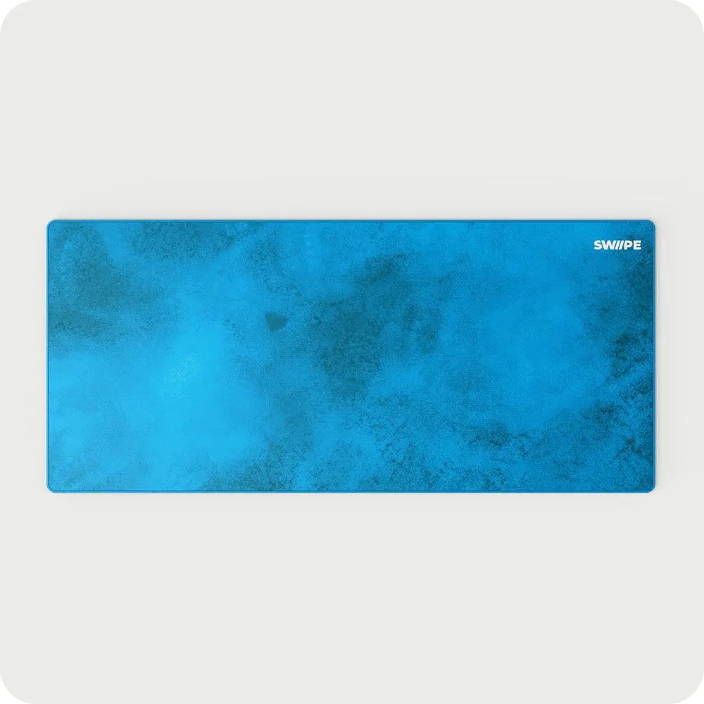SWIPE SPXL Gaming Desk Mat - Ultra Smooth Microfiber Surface, Water Resistant & Non-Slip Rubber Base, 930x410x4mm