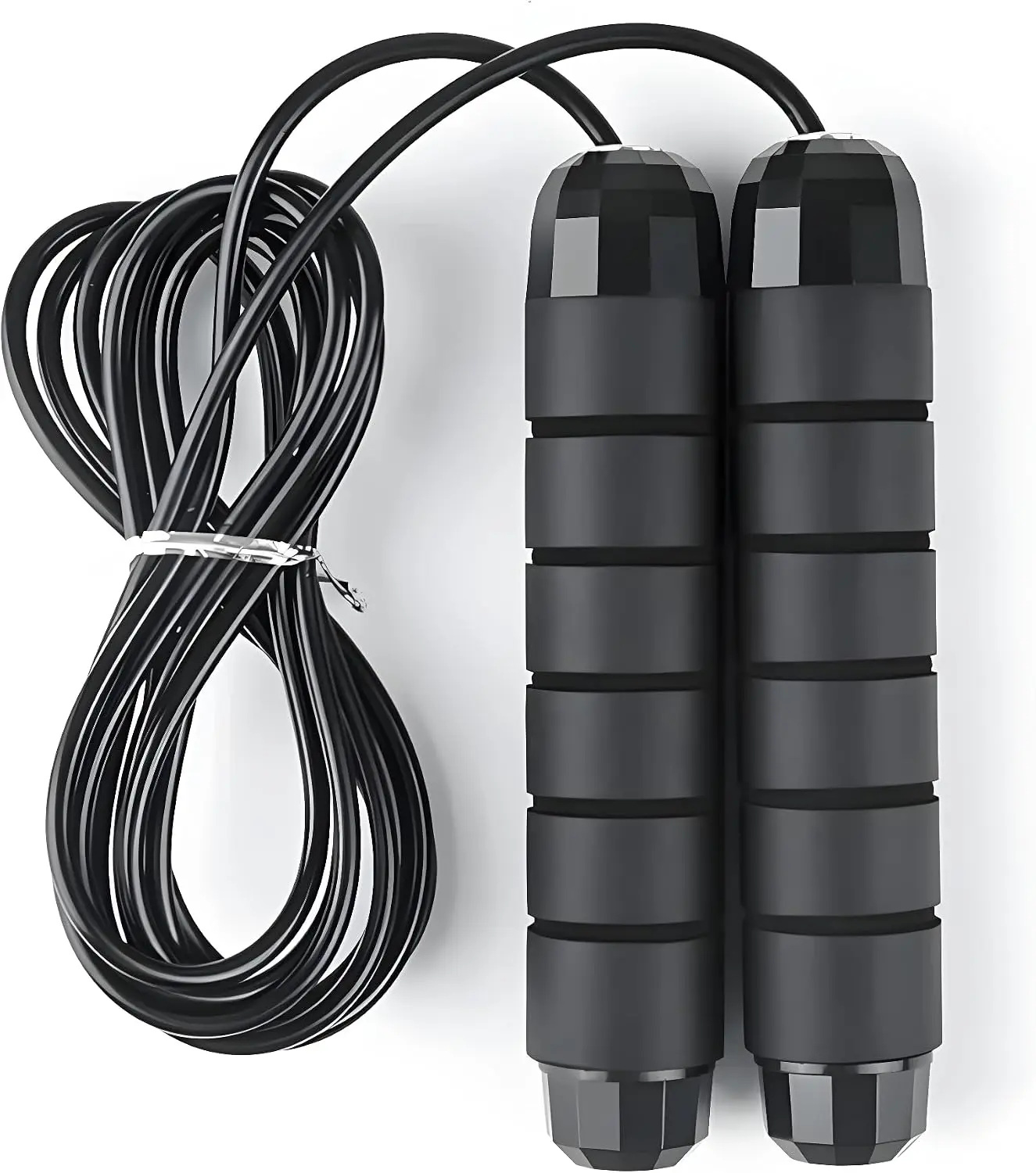 Jump Rope - Tangle-Free Rapid Speed with Ball Bearings -jump Rope for Men, Women, Kids and Adults – Home Exercise and Slim Body Adjustable Speed Jump Ropes for Fitness at Home Gym Workout