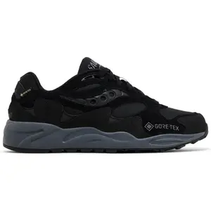 Saucony Grid Shadow 2 GORE-TEX Triple Black S70840-3 Men's Fashion Shoes New