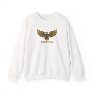EmpireCore Golden Tech Eagle Crewneck Sweatshirt