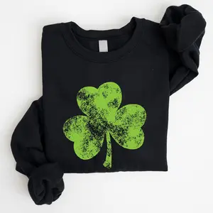 Vintage Shamrock, St Patrick's Day Sweatshirt