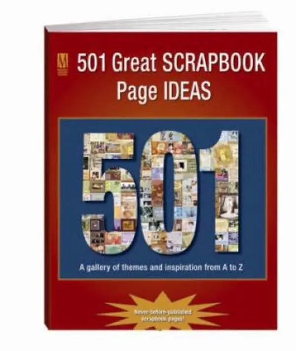 USED Book - 501 Great Scrapbook Page Ideas by Memory Makers (Paperback) - english