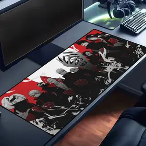Akatsuki Clan Red Moon Mouse Pad  For Home Decor And Workspace