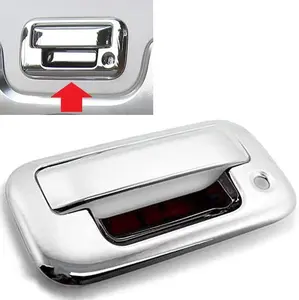 alittlepanda ALP Chrome Plated Tailgate Cover Without Backup Camera Hole Compatible with 2004-2014 F-150 F-250 F-350 F-450 Super Duty HD Explorer Sport Trac Mark LT