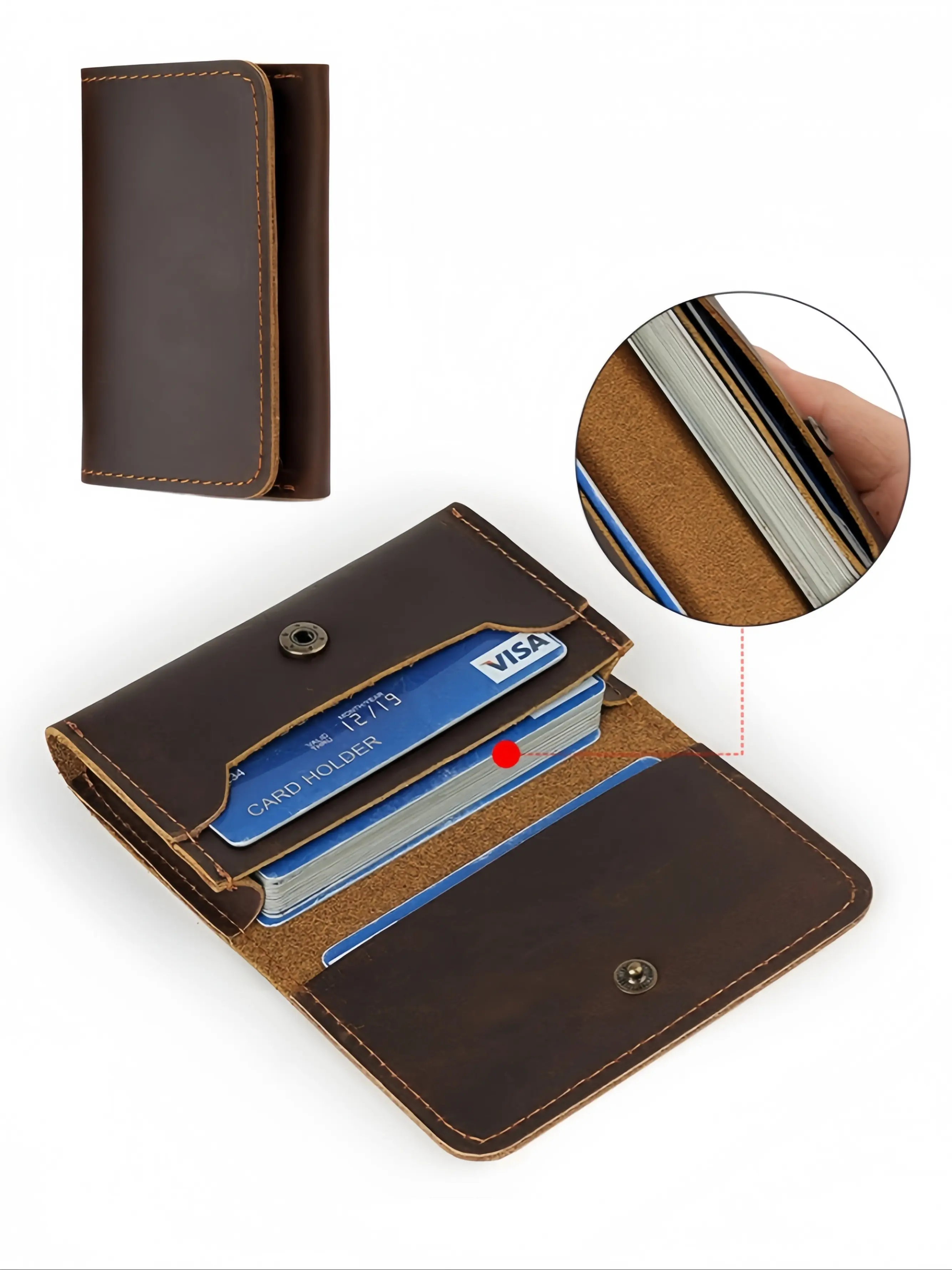 Compact Coin Purse, Portable Coin Purse, Card Coin Pouch, Multi-Functional Wallet, Durable Fashion Wallet, Card Holder, Wallet Cards Storage, Convenient Daily Accessory, Essential Carry-On Wallet, Easy Storage Solution, Durable Wallet