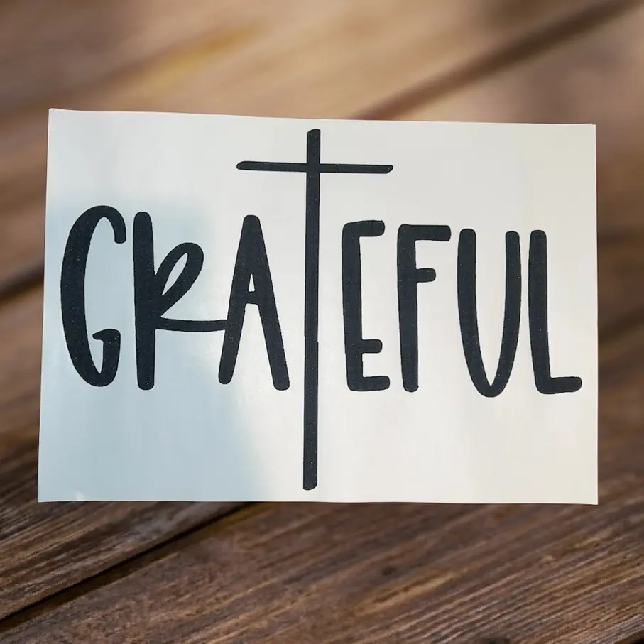 GraTeful  Screen Print Transfer