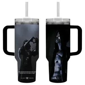 Vintage Sleep Token Band Tumbler 40oz Gifts, Sleep Token Music Tumbler, Gift For Fans