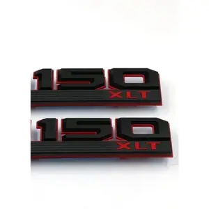 ABS Car Front Rear Emblem Badge Stickers For Ford F150 Raptor XLT LARIAT