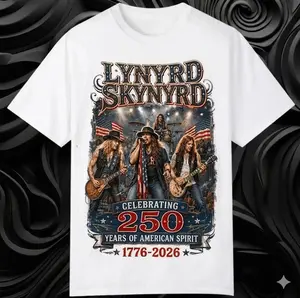 Lynyrd Skynyrd Vintage Rock T Shirt Southern Rock Music Gift For Fans