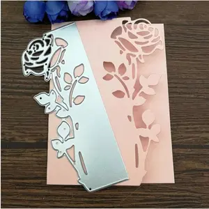 1 PCS Metal Cutting Mold Relief Template DIY Photo Album Decoration Embossing Handmade Cutting Template Mold Decorative DIY Paper Card Making And Gift Making For Halloween Christmas Back-To-School Season Wedding Valentine'S Day Invitation DIY Making