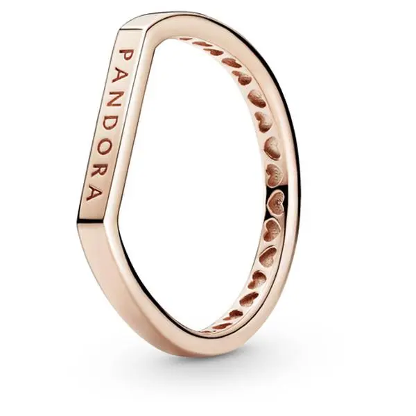 Pandora Rose Logo Bar Ring 189048C00-50