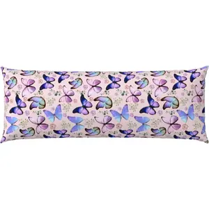 Body Pillow Pillowcase Cover with Hidden Zipper 20"x 54" Body Pillow Case Gifts for Women Men Boys Girls