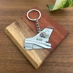 F-16 Fighter Jet Keychain Military Air Force Collectible Aviation Accessory